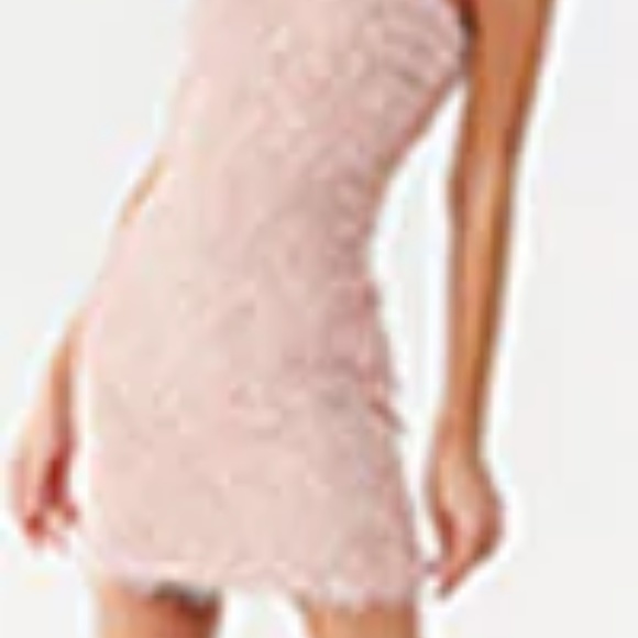 Fringe Design Cami Mini Dress (7/8) (M) - Picture 3 of 4